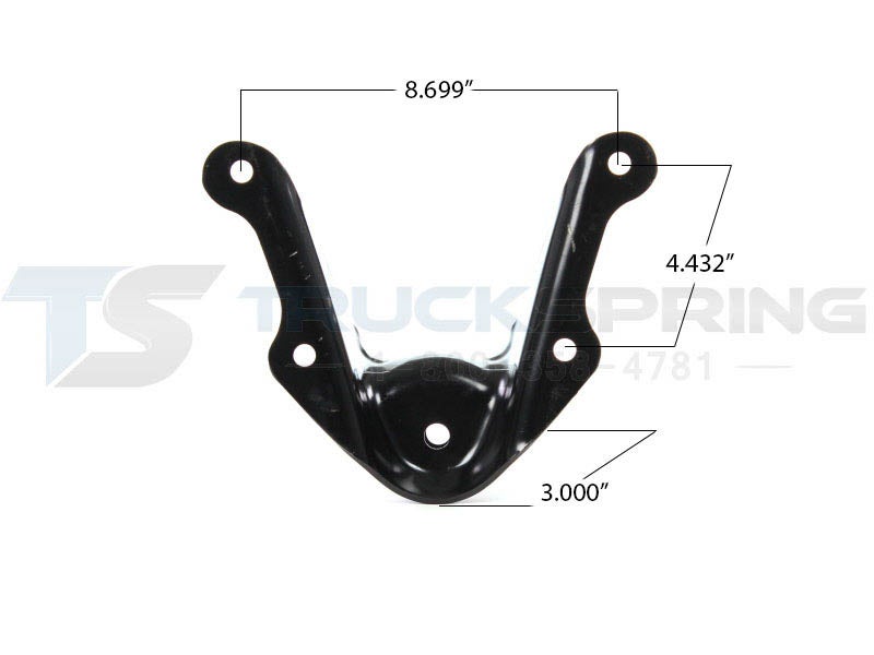 Ford front leaf spring hangers #7