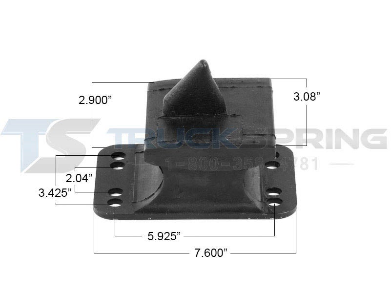 MFL46773 Freightliner Lower Spring Pad 1615773000, A1615303000