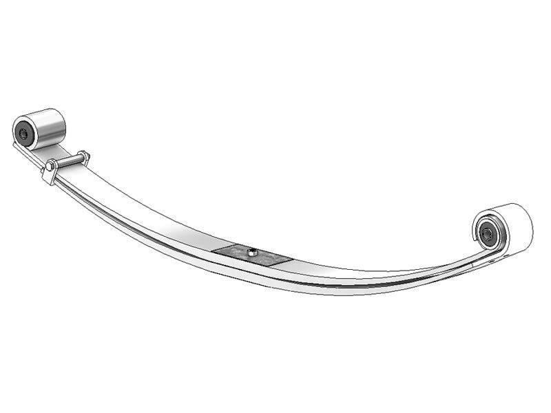 43634 Ford F53 Motorhome Front Leaf Spring 2 Leaves