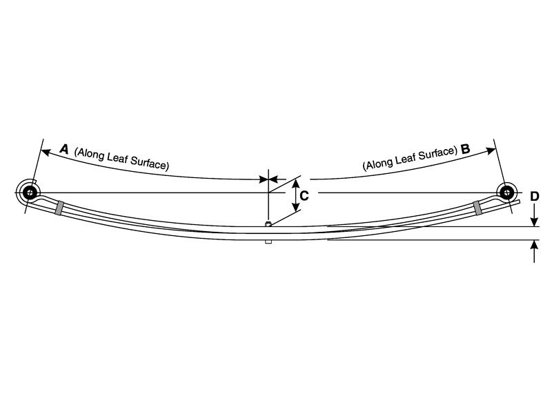 Ford truck replacement leaf springs #5