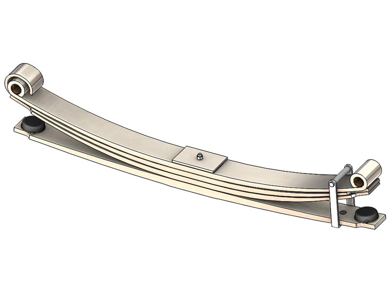 75218 Peterbilt Front Leaf Spring 4 Leaves 0202906