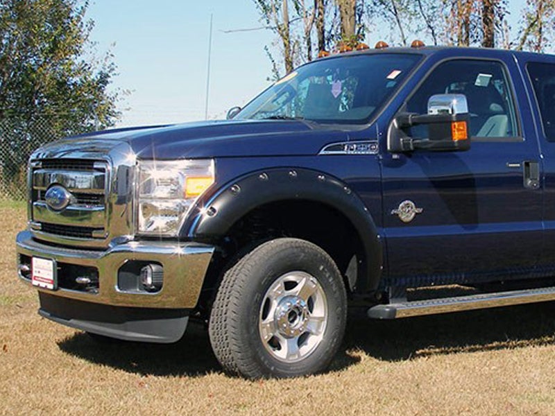 FF21111, Rough Country Pocket Fender Flares with Rivets for the Ford F