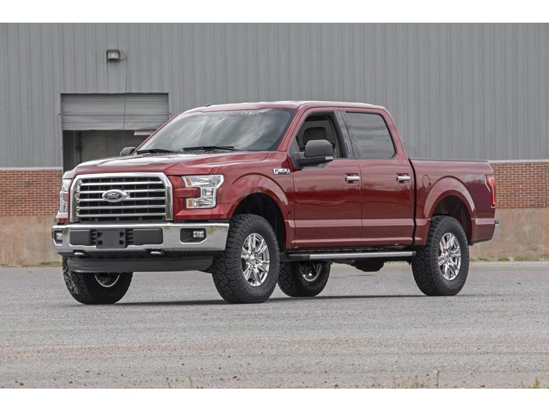 52220 rough country 2 inch leveling lift kit for the ford f 150