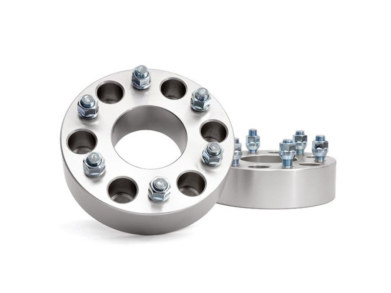 1101, Rough Country 2 inch Wheel Spacer Pair -6-by-5.5-inch Bolt Pattern
