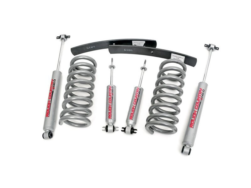 225N2, Rough Country 2 inch Suspension Lift Kit for the GM S10, S15 Pickup