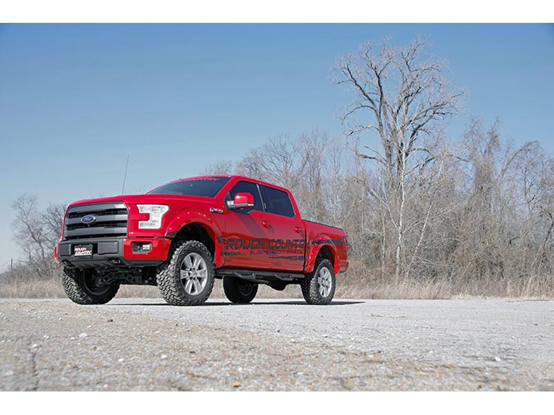 F150 4 Inch Lift >> Suspension Lift Kit Rough Country 4 Inch Ford F 150 4wd F150 4 Inch Lift >> Suspension Lift Kit Rough Country 4 Inch Ford F 150 4wd