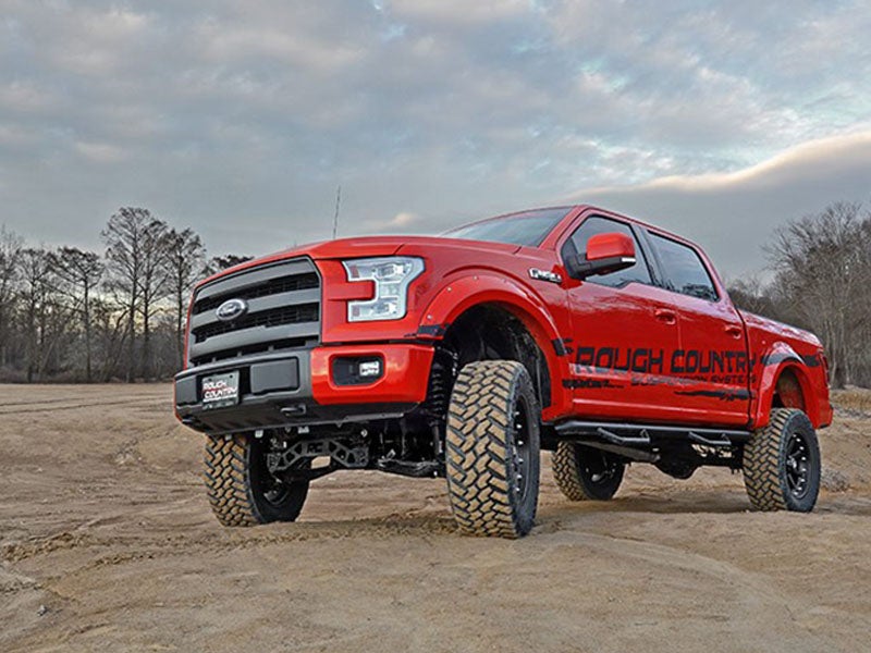 6 Inch Lift Kit For Ford F150 4X4 >> Rough Country 6 Inch Suspension Lift Kit For The Ford F 150 4wd 6 Inch Lift Kit For Ford F150 4X4 >> Rough Country 6 Inch Suspension Lift Kit For The Ford F 150 4wd
