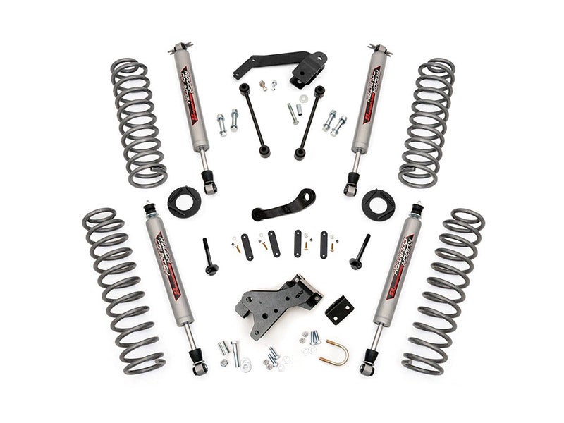 682S, Rough Country 4 inch Suspension Lift Kit for the Jeep Wrangler