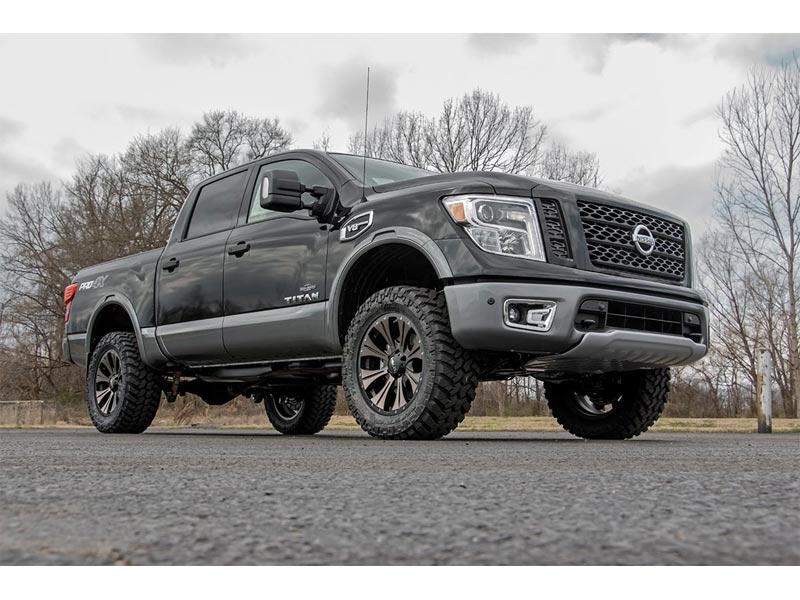 83430, Rough Country 3 inch Suspension Lift Kit for the Nissan Titan