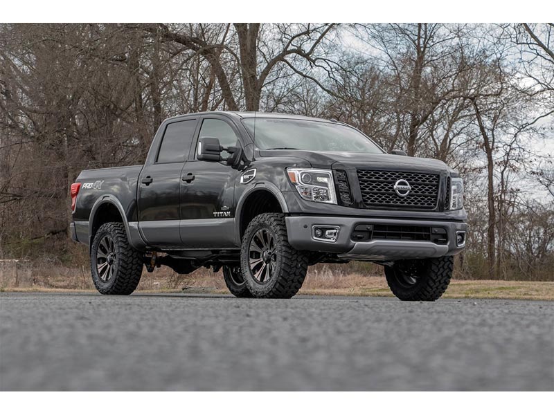 83430, Rough Country 3 inch Suspension Lift Kit for the Nissan Titan