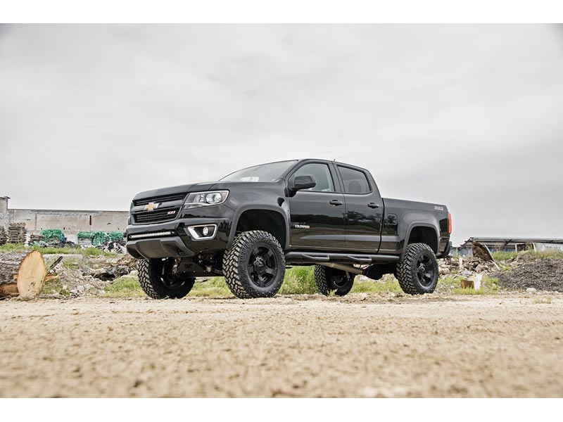 Lifted Chevy Colorado >> 24132 Rough Country 6 Inch Suspension Lift Kit For The Colorado Canyon Lifted Chevy Colorado >> 24132 Rough Country 6 Inch Suspension Lift Kit For The Colorado Canyon