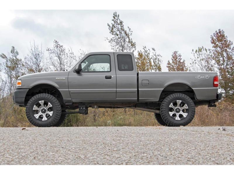 Rough Country 5 Inch Suspension Lift Kit 43130 Side View Rough Country 5 Inch Suspension Lift Kit 43130 Side View