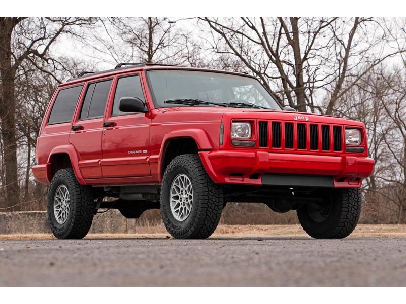 Lifted Jeep Cherokee >> Rough Country 3 Inch Series Ii Suspension Lift Kit For The Jeep Cherokee 2wd 4wd Lifted Jeep Cherokee >> Rough Country 3 Inch Series Ii Suspension Lift Kit For The Jeep Cherokee 2wd 4wd