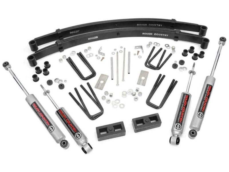700N3 Rough Country 3 Inch Suspension Lift Kit Toyota