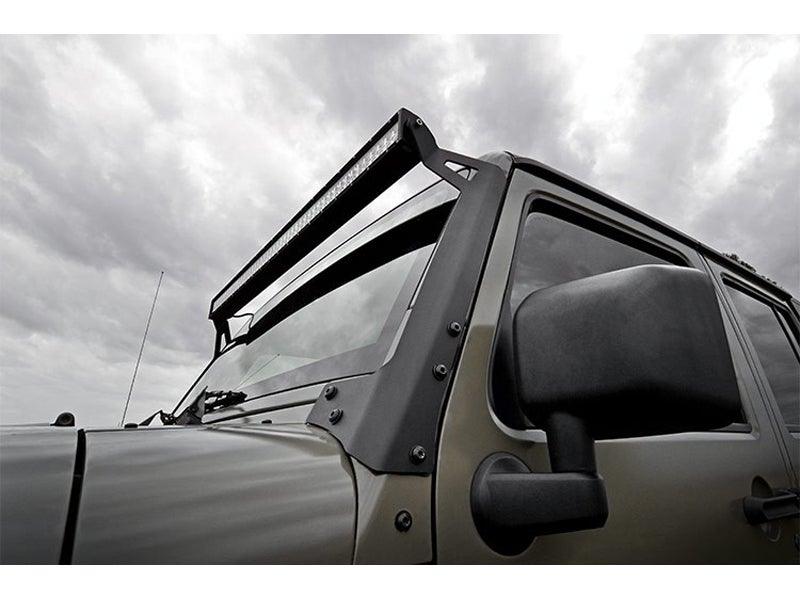 70504, Rough Country 50 inch Straight LED Light Bar Upper Windshield