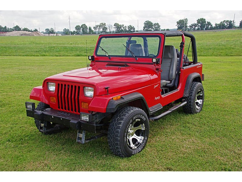 70510, Rough Country Lower Windshield Light Mounts for the Jeep Wrangler