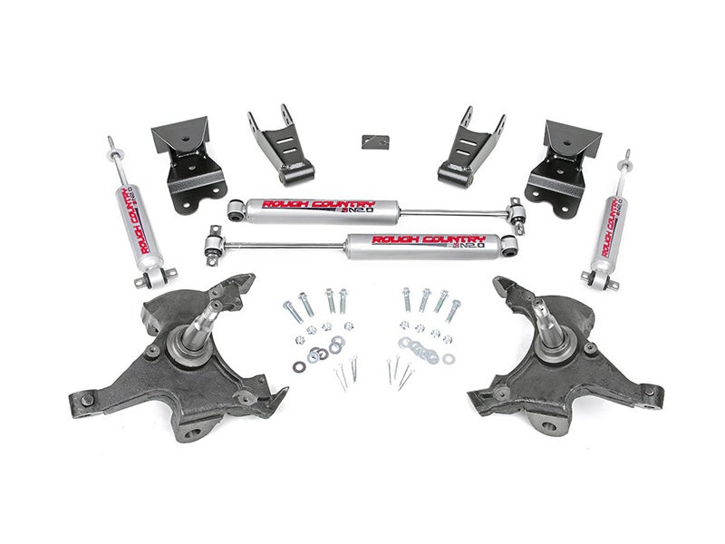725.20, Rough Country Lowering Kit for the Chevy, GMC C1500 Pickup
