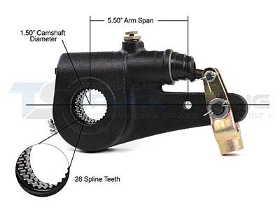 slack adjuster on semi slack adjuster on semi