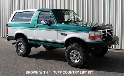 1990 Ford bronco leveling kit #2