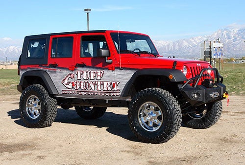 Take your Jeep Wrangler to the extreme with Tuff Country Lift kits