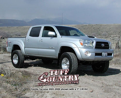 Take your Toyota Tacoma to the extreme with Tuff Country Lift kits