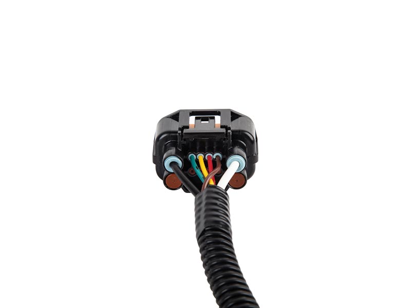 118784 T One Connector 4 Pole Flat Trailer T One Connector Assembly With Circuit Protected Modulite Module 118784