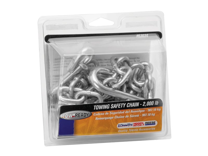 Trailer Safety Chain with SHooks on Both Ends