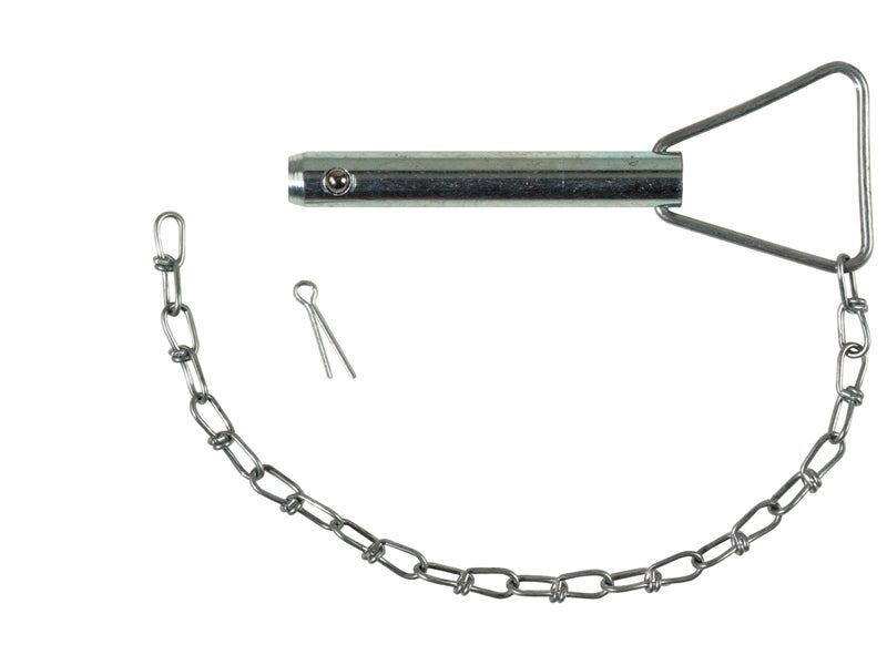 5 8 inch trailer jack pull pin with chain and cotter pin 500232