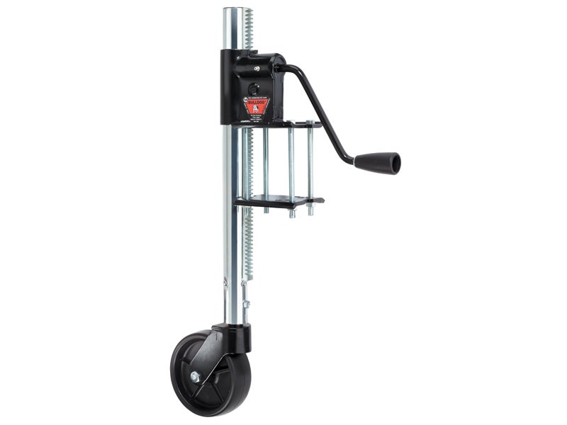 Bulldog jack for trailers