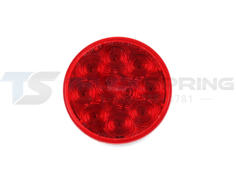 Vsm4464 4 Inch Red 10 Diode Round Sealed Led Stop Tail