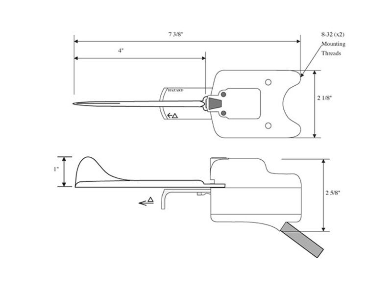 Replacement Turn Signal Switch Kenworth K301182, 900Y96
