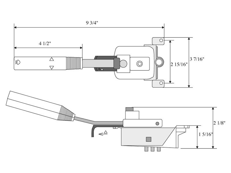 Replacement Turn Signal Switch Kenworth 48083601, Kenworth 480836E