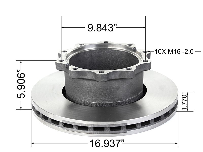 125703 | Air Disc Rotor