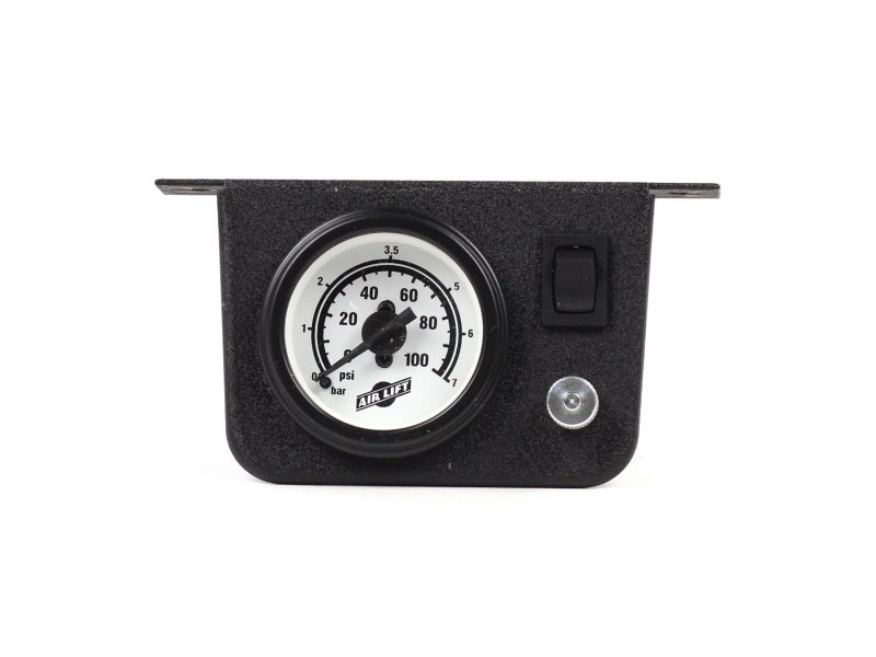 Air Lift Single Needle Gauge, air suspension gauge, 26156