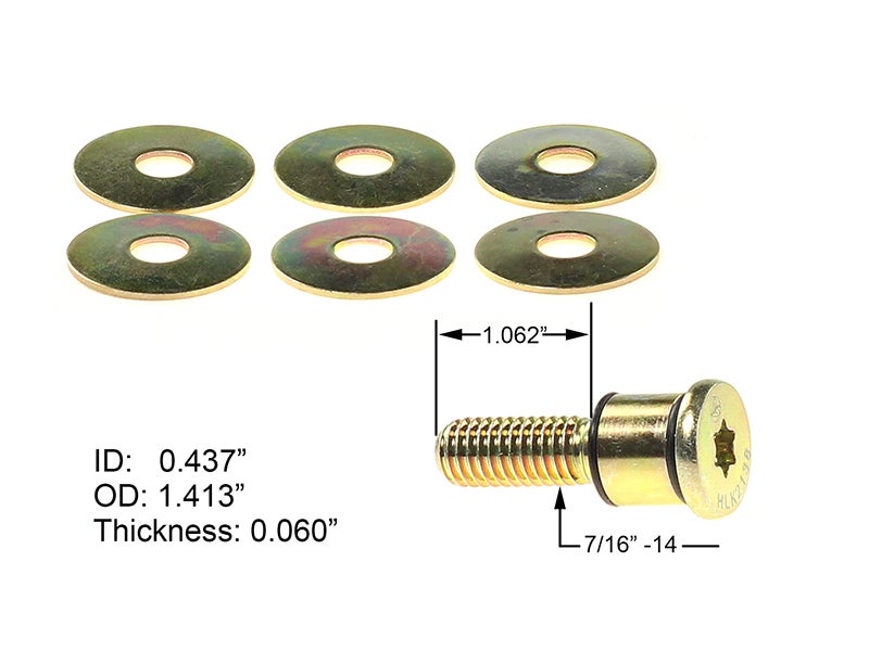 HLK2138 Door Striker Kit Freightliner