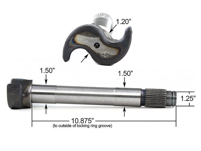 04481111 Camshaft for Meritor Brakes Drive Axle