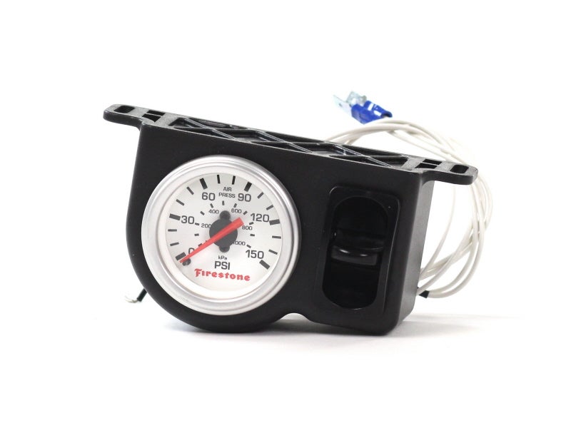 2803 Firestone RideRite Rear Air Bag Kit Analog Air Compressor