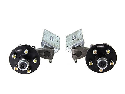 Dexter 1000# Torsion Half Axles With 22° Up Start – Pair For Trailer Lower Deck Camper