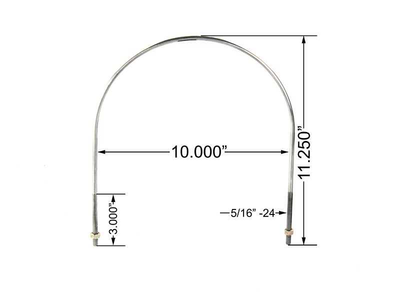 172.2265 Air Tank Ubolt