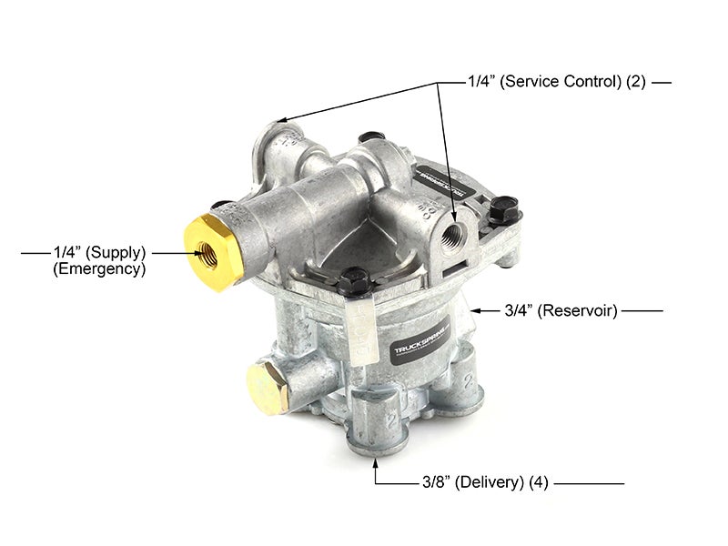 EM36400 Relay Emergency Valve 4.5 PSI Crack Pressure