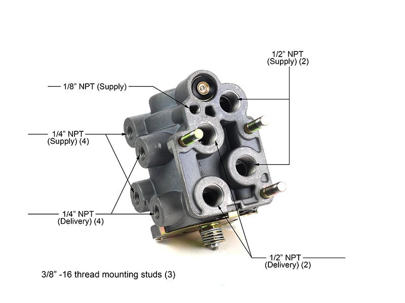 EM55470 E7 Brake Foot Valve
