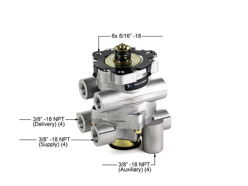 Air Brake Foot Valve Diagram - Diagram For You